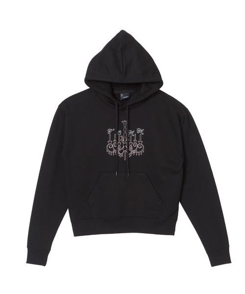 FCMM(エフシーエムエム)の「CANDLE HOODIE/キャンドルフーディ(パーカー・レディース・グレー/ブラック/ホワイト・SMALL/MEDIUM)」の3枚目の写真