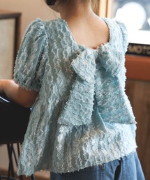 バックリボンブラウス■80～140cm