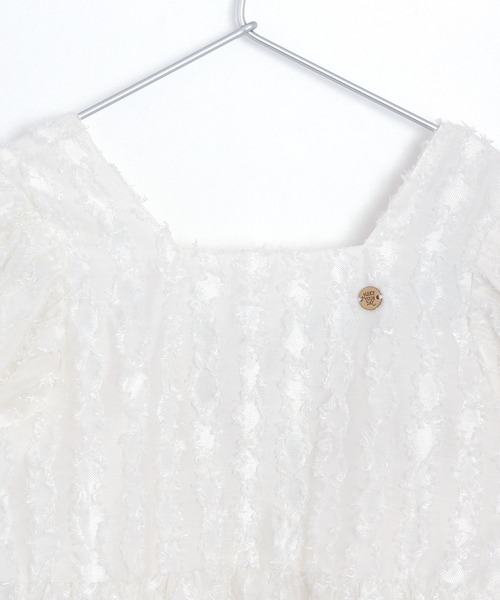 MAKE YOUR DAY（メイクユアデイ）の「バックリボンブラウス■80～140cm（シャツ/ブラウス・キッズ・サックスブルー/オフホワイト・80/90/100/110/120/130/140）」の8枚目の写真