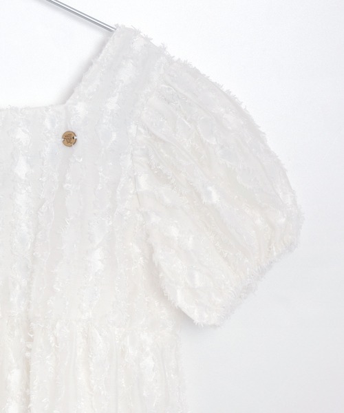 MAKE YOUR DAY（メイクユアデイ）の「バックリボンブラウス■80～140cm（シャツ/ブラウス・キッズ・サックスブルー/オフホワイト・80/90/100/110/120/130/140）」の10枚目の写真