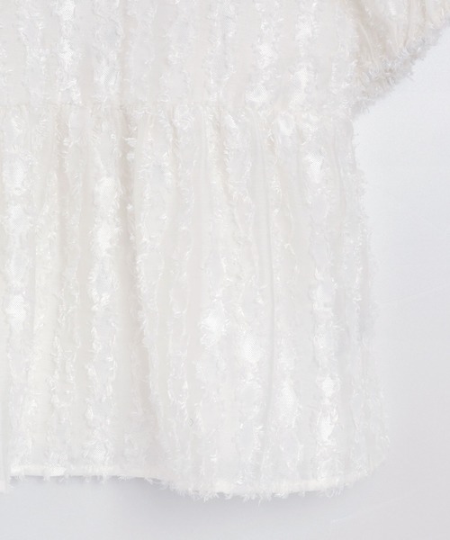 MAKE YOUR DAY（メイクユアデイ）の「バックリボンブラウス■80～140cm（シャツ/ブラウス・キッズ・サックスブルー/オフホワイト・80/90/100/110/120/130/140）」の11枚目の写真