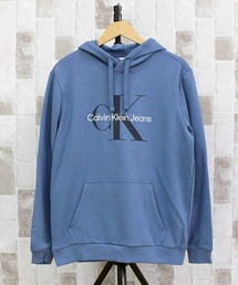 Calvin Klein(JoENC)CKJ mOS XEFbgvI[o[ t[fB CK MONOGRAM LOGO PULLOVER HOODIE(p[J[)