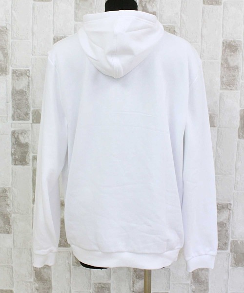 Calvin Klein(カルバン・クライン)の「CKJ モノグラムロゴ スウェットプルオーバー フーディ CK MONOGRAM LOGO PULLOVER HOODIE(パーカー・メンズ・ブルー/ホワイト/ブラック×ゴールド/ダークブルー/ブラック・S/M/L/XL)」の8枚目の写真