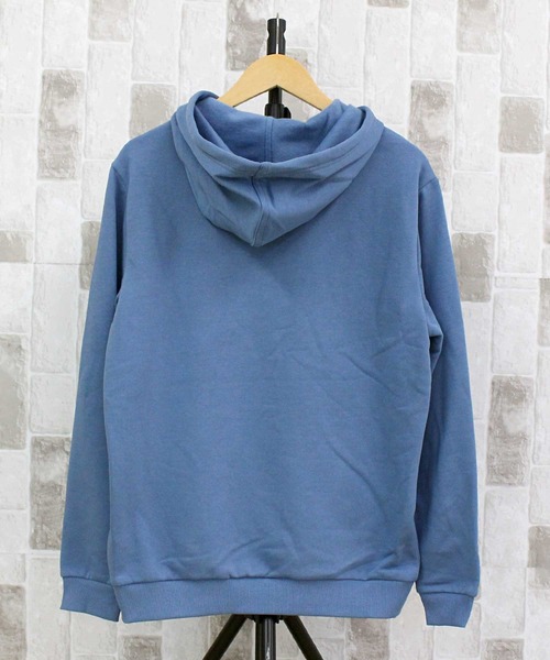 Calvin Klein(カルバン・クライン)の「CKJ モノグラムロゴ スウェットプルオーバー フーディ CK MONOGRAM LOGO PULLOVER HOODIE(パーカー・メンズ・ブルー/ホワイト/ブラック×ゴールド/ダークブルー/ブラック・S/M/L/XL)」の9枚目の写真