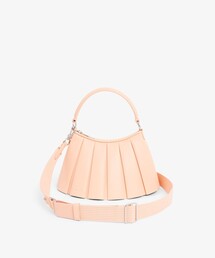 LACOSTE（ラコステ）の「LENGLEN レザープリーツハンドバッグ（ハンドバッグ）」