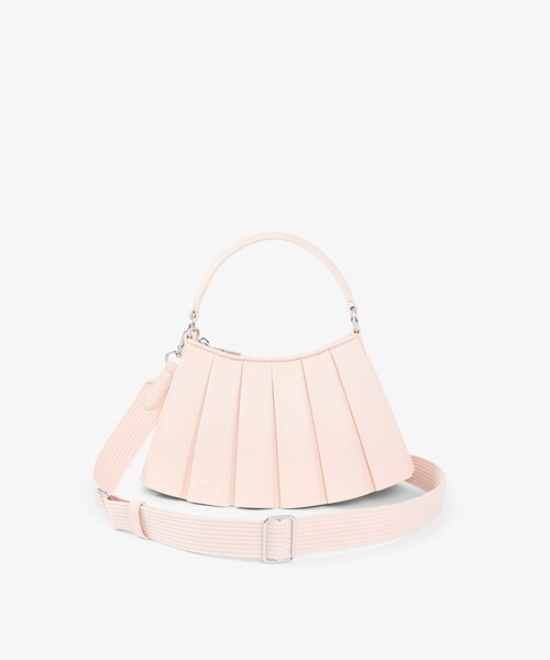 LACOSTE(ラコステ)の「LENGLEN ラムレザープリーツハンドバッグ 2WAY ショルダーバッグ(ショルダーバッグ・レディース・ブラウン/ホワイト/ブラック/モカ/オフホワイト/カーキ/ベージュ/オレンジ/ナチュラル/ライトピンク/ライトブルー・FREE)」の10枚目の写真