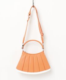 LACOSTE（ラコステ）の「LENGLEN レザープリーツハンドバッグ（ハンドバッグ）」