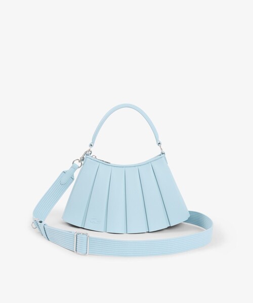 LACOSTE(ラコステ)の「LENGLEN ラムレザープリーツハンドバッグ 2WAY ショルダーバッグ(ショルダーバッグ・レディース・ブラウン/ホワイト/ブラック/モカ/オフホワイト/カーキ/ベージュ/オレンジ/ナチュラル/ライトピンク/ライトブルー・FREE)」の9枚目の写真