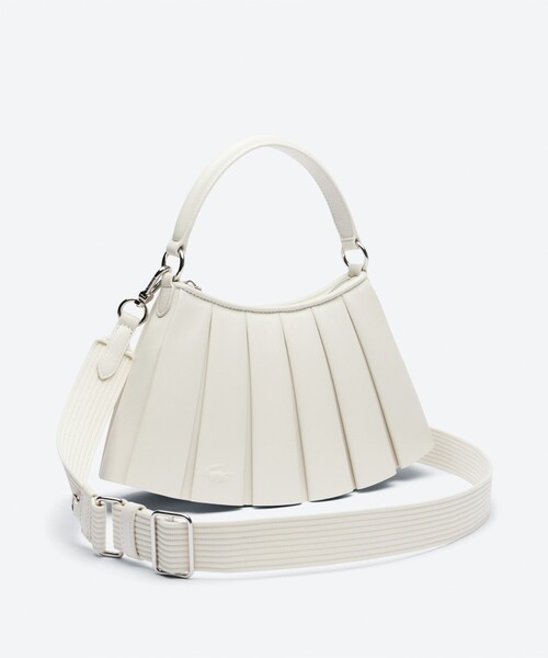 Lacoste テニススカートラムレザーバッグ ラコステ LACOSTE ファッションショー テニススカートラムレザー