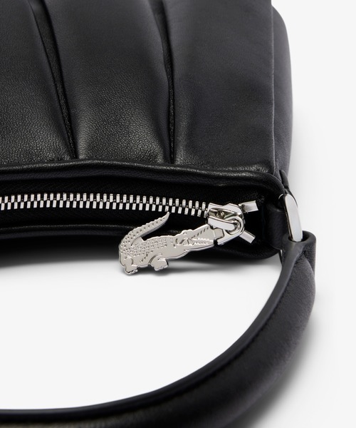 LACOSTE（ラコステ）の「LENGLEN レザープリーツハンドバッグ（ハンドバッグ・レディース・ブラウン/ホワイト/ブラック/モカ/オフホワイト/カーキ・FREE）」の22枚目の写真