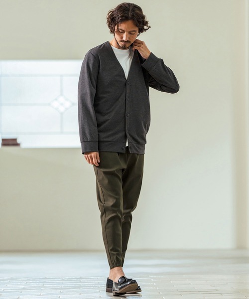 Magine(マージン)の「mcg3597- Surf Knit Fabric Cardigan カーディガン(カーディガン/ボレロ・メンズ・チャコールグレー/ブラック/ミックスグレー・44/46/48)」の8枚目の写真