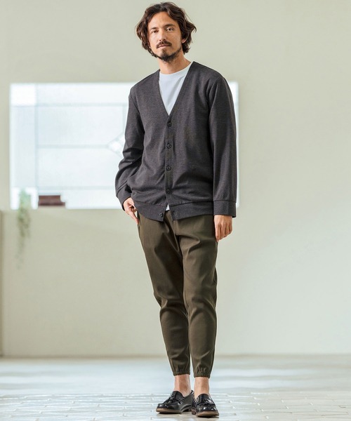 Magine(マージン)の「mcg3597- Surf Knit Fabric Cardigan カーディガン(カーディガン/ボレロ・メンズ・チャコールグレー/ブラック/ミックスグレー・44/46/48)」の9枚目の写真