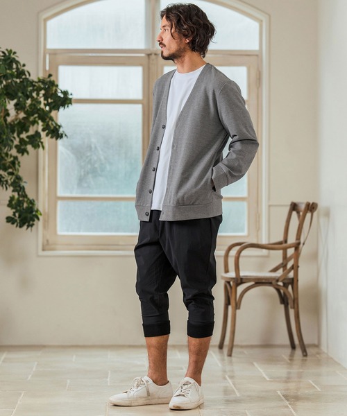 Magine(マージン)の「mcg3597- Surf Knit Fabric Cardigan カーディガン(カーディガン/ボレロ・メンズ・チャコールグレー/ブラック/ミックスグレー・44/46/48)」の19枚目の写真