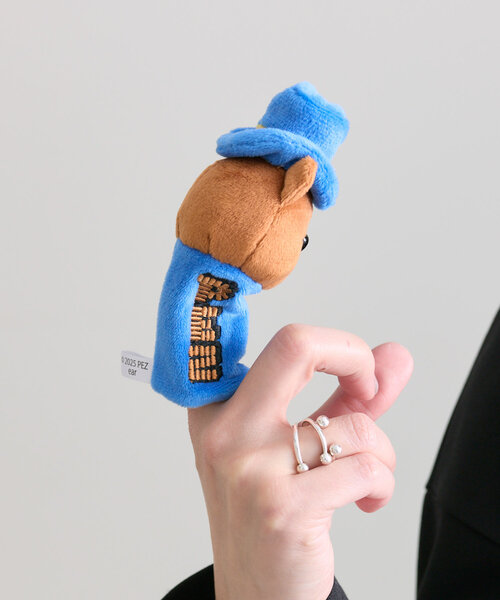 【新品タグ付】 【PEZ×ear】ディスペンサー型ぬいぐるみチャーム　ブルー PEZ(ペッツ)×ear】ディスペンサー型ぬいぐるみチャーム