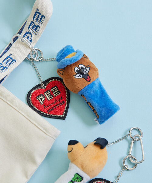 ear PAPILLONNER（イアパピヨネ）の「【PEZ(ペッツ)×ear】ディスペンサー型ぬいぐるみチャーム（チャーム・レディース・ブルー/ホワイト・FREE）」の19枚目の写真