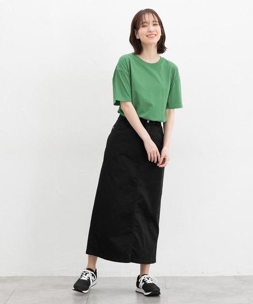 セール】【ハニさら・接触冷感・UVカット】きれいめTシャツ（T