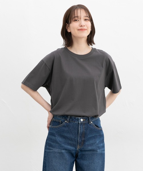 セール】【ハニさら・接触冷感・UVカット】きれいめTシャツ（T