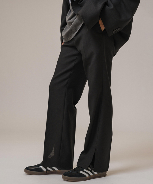 Couture d'adam（クチュールドアダム）の「COUTURE D’ADAM(クチュール ド アダム) Slit PT / Vintage Tropical（スラックス・メンズ・ブラック・40/42）」の11枚目の写真