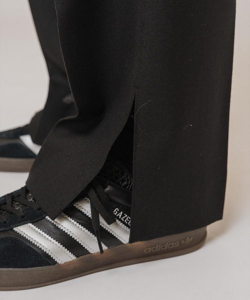 Couture d'adam（クチュールドアダム）の「COUTURE D’ADAM(クチュール ド アダム) Slit PT / Vintage Tropical（スラックス・メンズ・ブラック・40/42）」の13枚目の写真