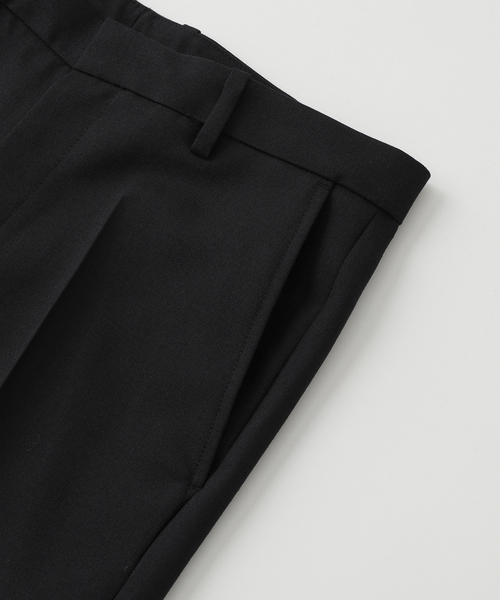 Couture d'adam（クチュールドアダム）の「COUTURE D’ADAM(クチュール ド アダム) Slit PT / Vintage Tropical（スラックス・メンズ・ブラック・40/42）」の18枚目の写真