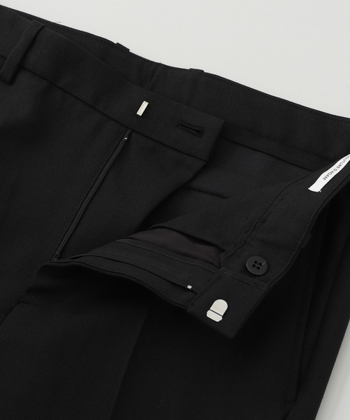 Couture d'adam（クチュールドアダム）の「COUTURE D’ADAM(クチュール ド アダム) Slit PT / Vintage Tropical（スラックス・メンズ・ブラック・40/42）」の2枚目の写真