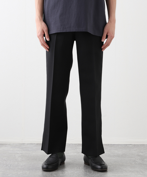 Couture d'adam（クチュールドアダム）の「COUTURE D’ADAM(クチュール ド アダム) Slit PT / Vintage Tropical（スラックス・メンズ・ブラック・40/42）」の4枚目の写真