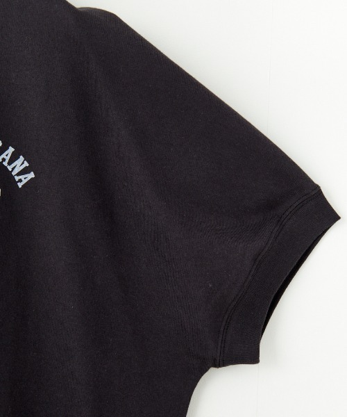 AMERICANA（アメリカーナ）の「[Americana×JEANS FACTORY/アメリカーナ×ジーンズファクトリー] 別注 ラウンドヘム バックプリントTシャツ（Tシャツ/カットソー・レディース・モカ/グレイッシュベージュ/スミクロ・F）」の15枚目の写真