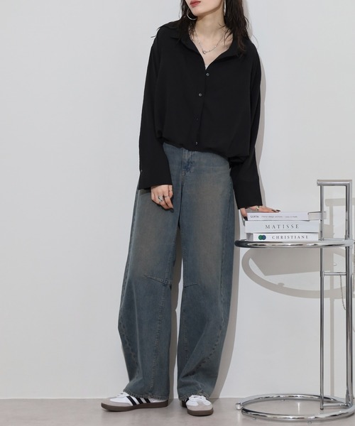 ブラウス シャツ hunch バルーンシャツ レディース hunch ブラウス シャツ バルーンシャツ レディース : ZOZOTOWN