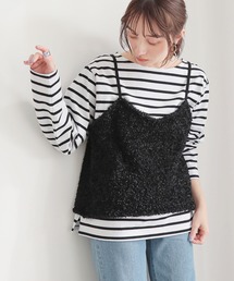 n'OrLABEL | 『テープヤーンニットキャミソール』(キャミソール)