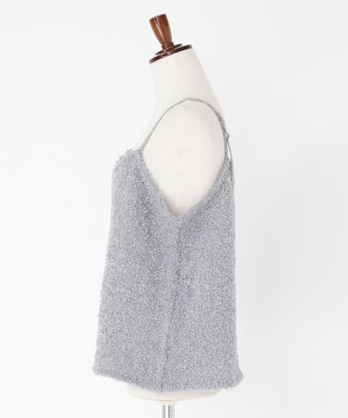 n'OrLABEL（ノアールレーベル）の「『テープヤーンニットキャミソール』（キャミソール・レディース・グレー/ベージュ/ブラック・1/2）」の14枚目の写真