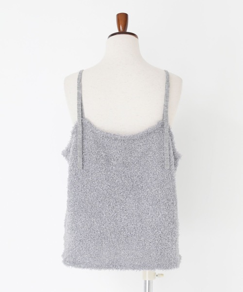 n'OrLABEL（ノアールレーベル）の「『テープヤーンニットキャミソール』（キャミソール・レディース・グレー/ベージュ/ブラック・1/2）」の15枚目の写真