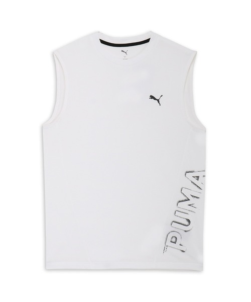 PUMA(プーマ)の「PUMA プーマ メンズ トレーニング TAD スリーブレス Tシャツ TAD SLEEVELESS TEE(その他トップス・メンズ・ホワイト/ブラック・LARGE/MEDIUM/SMALL/X-LARGE/XX-LARGE)」の1枚目の写真