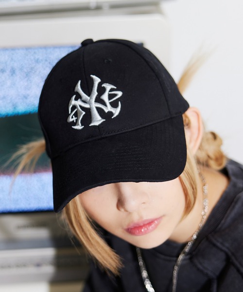 MSG(エムエスジー)の「ワンポイントメタルロゴキャップ(キャップ・メンズ・ブラック/ブラック系・F)」の13枚目の写真
