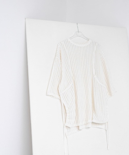 セール】lace slit tee（Tシャツ/カットソー）｜LAATO（ラート