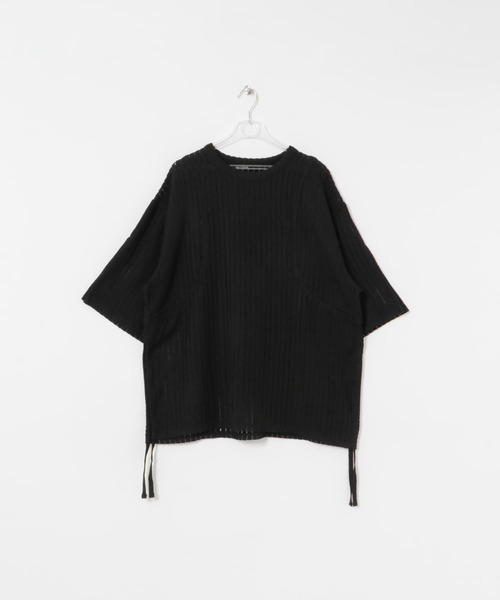 Tシャツ・カットソー teket Public L/S Tee 5MM499 セール】lace slit tee（Tシャツ/カットソー）｜LAATO（ラート