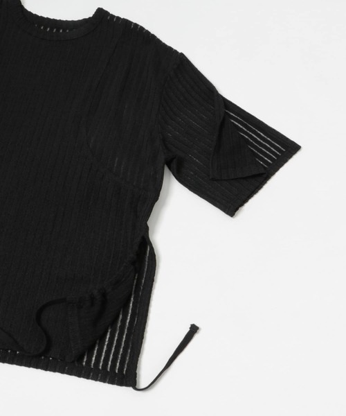 セール】lace slit tee（Tシャツ/カットソー）｜LAATO（ラート