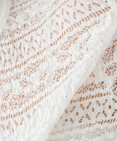 IENA(イエナ)の「《追加》Flowerストレッチレース プルオーバー(Tシャツ/カットソー・レディース・ホワイト・FREE)」の16枚目の写真