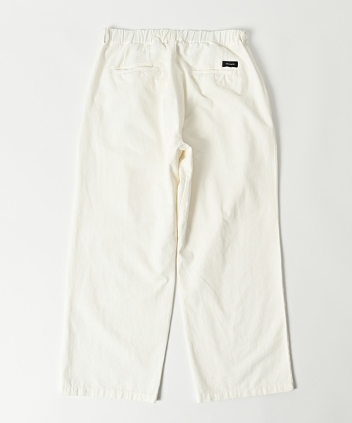 ADAM PATEK(アダムパテック)の「【ADAMPATEK/アダムパテック】generous tuck relax chino pants/タック入りワイドシルエットチノパンツ(チノパンツ・レディース・ホワイト/ベージュ・1/2)」の14枚目の写真