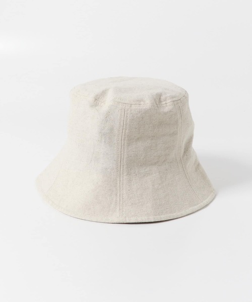 URBAN RESEARCH DOORS（アーバンリサーチドアーズ）の「コットンリネンパネルハット（ハット・レディース・ナチュラル/ブラック/ブラウン・ONE）」の7枚目の写真