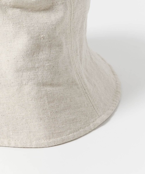 URBAN RESEARCH DOORS（アーバンリサーチドアーズ）の「コットンリネンパネルハット（ハット・レディース・ナチュラル/ブラック/ブラウン・ONE）」の13枚目の写真