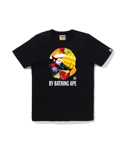 A BATHING APE(アベイシングエイプ)の「BY BATHING APE FRUIT TEE(Tシャツ/カットソー・レディース・ブラック/ホワイト・MEDIUM/SMALL/XX-SMALL/X-SMALL)」の2枚目の写真