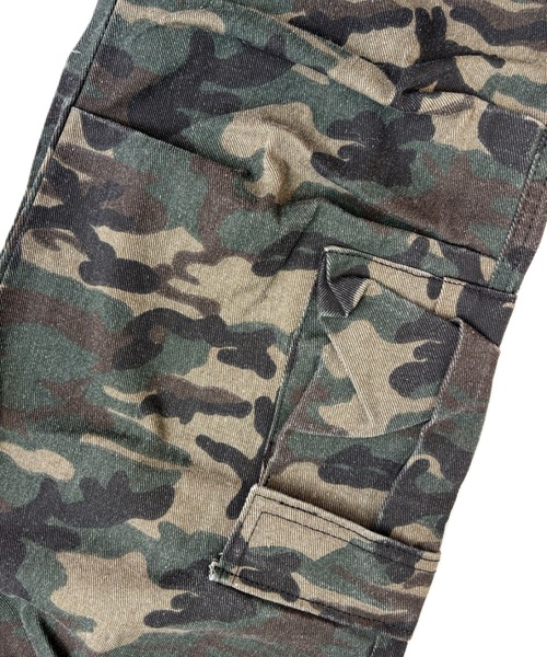 CANVAS+(キャンバスプラス)の「【CANVAS+】ミリタリールーズカーゴパンツ(カーゴパンツ・レディース・カーキ・L/M/S)」の5枚目の写真