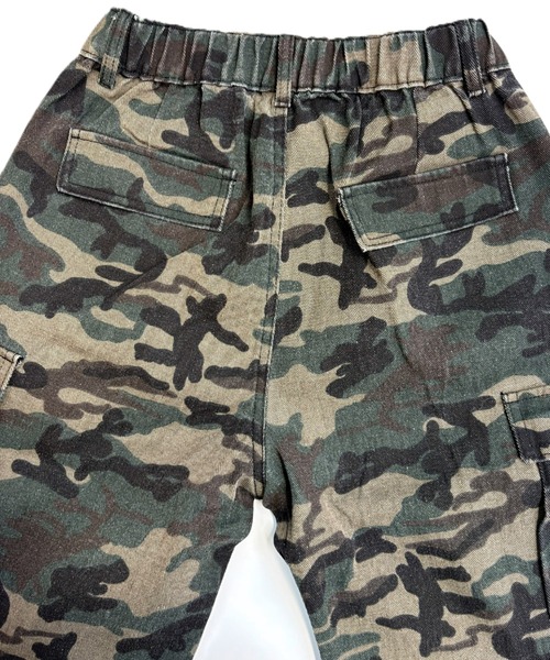 CANVAS+(キャンバスプラス)の「【CANVAS+】ミリタリールーズカーゴパンツ(カーゴパンツ・レディース・カーキ・L/M/S)」の3枚目の写真