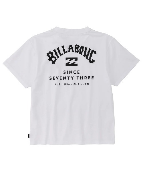 BILLABONG(ビラボン)の「BILLABONG キッズ SURF FLEX TEE サーフTシャツ 【2025年春夏モデル】/ビラボンキッズ水陸両用バックプリント半袖Tシャツ(Tシャツ/カットソー・キッズ・インディゴブルー/ホワイト・140/150/160)」の1枚目の写真