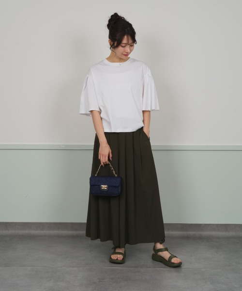 andrea cardone(アンドレアカルドネ)の「【Andrea Cardone】かごバッグ ラフィア チェーン ショルダー バッグ(ショルダーバッグ・レディース・ネイビー/ナチュラル・FREE)」の14枚目の写真