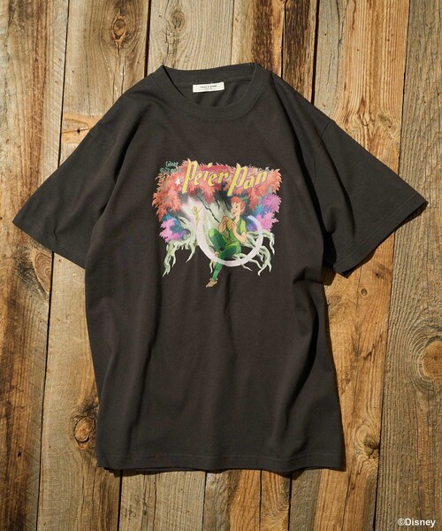 セール】【DISNEY Perter Pan】 ビッグフロントプリントTシャツ