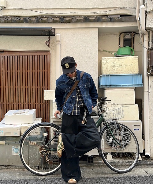 MandO（Auntie Rosa）（エムオー）の「【MandO】ヴィンテージダメージチェックシャツ（シャツ/ブラウス・メンズ・ブラック/レッド/ネイビー・MEDIUM/LARGE）」の10枚目の写真