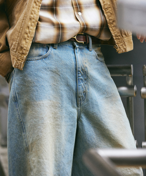 JOURNAL STANDARD（ジャーナルスタンダード）の「キャノン デニム 5ポケット パンツ（デニムパンツ・メンズ・ブルー系その他/コバルトブルー/ブラック系その他・MEDIUM/SMALL/LARGE）」の22枚目の写真