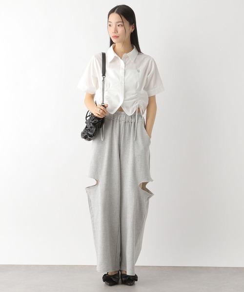 なるわたりページ JEANASIS（ジーナシス）の「2WAYドロストブラウスSS/130561（シャツ