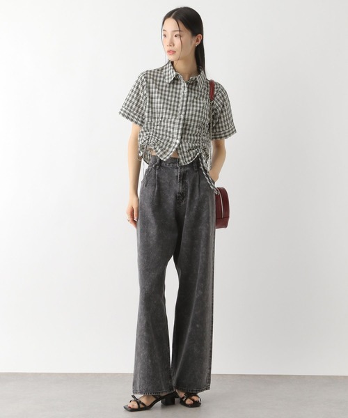 Heather(ヘザー)の「モチーフドロストシャツ(半袖) 491039(シャツ/ブラウス・レディース・グレー系その他/ブラック系その他/オフホワイト・FREE)」の15枚目の写真
